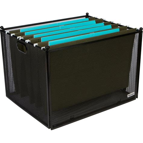 metal mesh box with lid|metal file box legal size.